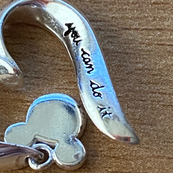 Disney 925 silver open heart necklace with Mickey - Picture 8 of 11